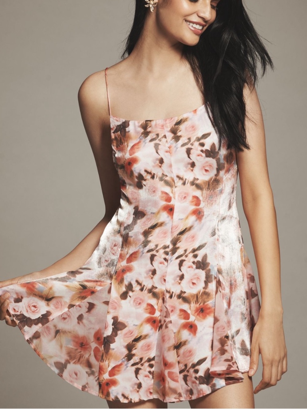 For Love & Lemons Fallen Floral Mini Dress, size S NWT